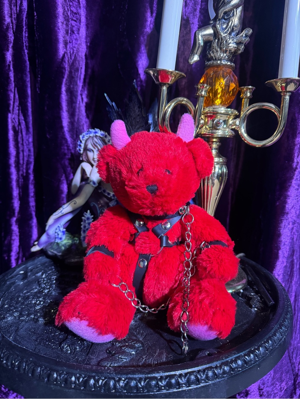 Rare Unique Bondage Teddy Bear